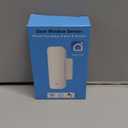 Smart WiFi Door Sensor: Wireless Window Sensor with App Notification Alert, Tuya Door Open Contact Sensor for Home Security, No Hub Required, Compatible with Alexa Google Assistant (1-pack)