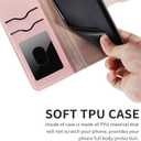 Wallet Case for iPhone 7 Plus/iPhone 8 Plus with Card Holder/Slot,PU Leather Flip Folio Shell [Magnetic Closure][Wrist Strap][Kickstand] Shockproof Cover Fit iPhone 7 Plus / 8 PlusRose Gold