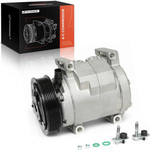 A-Premium Air Conditioner AC Compressor with Clutch Compatible with Dodge Durango 3.6L 2012-2015, with Rear A/C Only