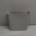 Youngever 1.5 Gallon Slim Trash Can, Plastic Garbage Container Bin, Small Trash Bin with Handles for Home Office, Living Room, Study Room, Kitchen, Bathroom (1 Pack Grey)