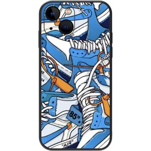 Compatible iPhone 14 Plus Case for for Cool Boys Teen Girls, Basketball Shoes Sneaker Cute Aesthetic Color Ways Soft TPU Cute Funny Glossy Cover Graphics Sports Design