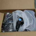 Cordless Vacuum Cleaner with Self-Standing, LED Screen Stick Vacuum Cleaners for Home, Lightweight Powerful Suction Vacuum, 6-in-1 Rechargeable Vacuum for Carpets, Pet Hair, Hardwood Floors (Black)