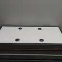 UMIACOUSTICS 4 PCS Acoustic Panels with Hanging Bracket, 2 Thick Fiberglass Sound Proof Panels Removable for Studios, Office, Home Theater Ceiling or Wall- Black (23.6" x 11.8"-4pcs)