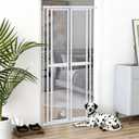 Extra Tall Cat Gate for Doorway 73 Pressure-Mounted Transparent Cat Gate for Pets, Fits 31.5-35.5" Width, No Wall Drilling, Ideal for Stairs, Hallway, Indoor Safety Barrier