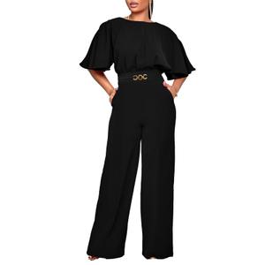 acelyn Elegant Jumpsuit for Women Dressy Sexy Plus Size Wide Leg Pant Suit One Piece Party Outfits Large
