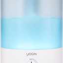 YOGIN Humidifiers for Bedroom Large room,Top fill 2.5L Ultrasonic cool mist Humidifiers for Baby Nursery and Plants,Up to 24 Hours, 24db Quiet,Night Light, Auto Shut Off, Easy Clean Humidifier (Premium version - Knob with light)