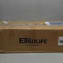 ERGOLIFE Hip Abductor Machine for Home Gym, Adjustable 6 Levels Resistance Inner Thigh Exercise Equipment, Glute Training Machine for Women/Sedentary/Postpartum Recovery