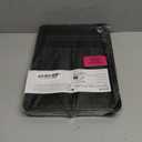 Lifewit Silverware Drawer Organizer, Expandable Utensil Tray for Kitchen, BPA Free Flatware and Cutlery Holder, Adjustable Plastic Storage for Spoons Forks Knives, 8.5-14 x 12", Black