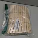 50pcs Clothes Pins 4 Inch Large Wooden Clothespins for Hanging Clothes Laundry, Heavy Duty Spring and Birchwood