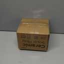 Red Ceramic Soup Bowl with Handle & Lid, 24oz Jumbo Soup Mug - Microwave & Dishwasher Safe Ceramic Ramen Bowl for Soup, Oatmeal, Salad (1 Pack)