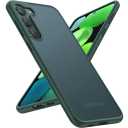 TORRAS Shockproof Samsung Galaxy S23 Case, Military Grade Drop Tested, Translucent Matte, Slim Protective Guardian Series, Green