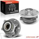 A-Premium 2 x Front or Rear Wheel Bearing and Hub Assembly Compatible with Volkswagen Audi - 2005-2019 - Jetta Passat Golf Tiguan Beetle CC Eos GTI R32 Rabbit & A3/Q3/TT Quattro