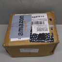 HOXIYA DIMMABLE Battery Operated Wall Sconce Set of 2, Industrial Wireless Wall Lighting Fixture, Faux-Wood Black Rechargeable Wall Lamp, Battery Powered Wall Decor for Bedroom Hallway, Bulb Included