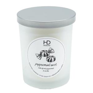HD Design Candle Peppermint Switch 8 oz