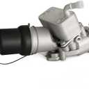 MITZONE Upgrade Aluminium Oil Cooler Filter Housing with Oil Cooler Compatible with VW Jetta GTI Golf R Passat Audi A4 A3 TT TTS 2.0L Replace 06F115397K 06F115397J 06F115397H