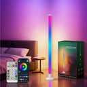 Corner Floor Lamp, Smart RGB LED Corner Lamp with App & Remote Control, 16 Million Colors & 200+ Scene Modes, DIY Assembly Standing Ambient Lighting for Living Room, Bedroom, Gaming Room