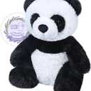SuzziPals Heatable & Coolable Panda Stuffed Animals, Cute Microwavable Heating Pad Plushies for Soothing & Relaxation,Emotional Support Stuffed Plush Toys, Panda Gifts