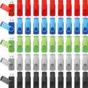 Copkim 50 Pack 32GB USB 2.0 Flash Drives Bulk Portable USB Thumb Drives Swivel with LED Light Swivel Flash Memory Pen Jump Stick for Data Storage Back to School Office Employee Appreciation Gift