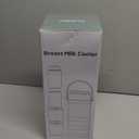 Portable Breast Milk Cooler for Outdoors, 360 All-Round Cooling Keeps Milk Fresh for 24 Hours, 22oz Large Capacity Breastmilk Chiller with 2pcs BPA-Free Bottle for Breastmilk Storage (Green)