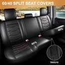 AOMSAZTO for Dodge RAM 1500 Seat Covers 2500 3500 2026-2025-2024-2012 Truck, Size: Curved Bench-5 Seats