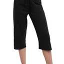 Champion Women's Jersey Capri Pants, -black, M