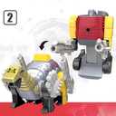 Deformation Combination Toy 5 in 1 Dinosaur Action Figure Robot for Kids