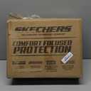 Skechers Air-Cooled & Memory Foam Seat Covers-Leather Car Seat Cover Supply Ultimate Comfort & Support,Front Seats Airbag Compatible,Universal Fit for Most Cars,Vans,Trucks,SUVs,Black