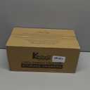 Bamboo Snack & Pantry kitchen Organizer – 2 Pack Bamboo Stackable Storage Drawers – Pull Out Storage for Cookies, Spices, Coffee Pods & K Cups – Clear Acrylic Drawer for Countertop Use