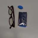 SODQW Office-Siren Blue Light Glasses for Women, Rectangle Frame, Y2K Small Eyewear, Anti Eyestrain Computer Glasses