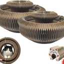 2Pcs Upgraded Kitty Kurlz Cat Toy, Magnetic Multi Shape Twisty Paws Cat Toy, Kitty Curlz Cat Scratcher with Play Ball, Flexible Magic Organ at Scratcher, Interactive Cat Toys for Indoor Cats