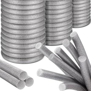 Caulk Saver Foam Backer Rod for Gaps and Joints Backing Rod Concrete Filler Rope, Gray (3/8 Inch x 50 Ft)