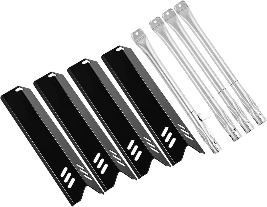 GR2215120-OG-00 Grill Replacement Parts for Outdoor Gourmet Grill Parts 4 Burner GR2215120-OG-00 12061 Gas Grill Burners UFHP2 Heat Plates GR2215101-OG-00 FSOGBG1106 Grill Accessories