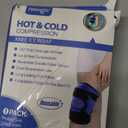 NEWGO Knee Ice Pack Wrap, Ice Pack for Knees Cold Compression Therapy for Knee Replacement Surgery, Arthritis Pain, ACL, Swelling, Sports Injuries (21.7" x 9.8") - Blue