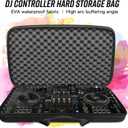 RAYMACE Hard EVA DJ Controller Case,Fits Pioneer DDJ SR,SR2,DDJ-REV1,Denon MC4000,Numark NVII,Mixtrack Pro 3,NV Platinum,Hercules Inpulse 500Protective Travel Storage Bag(22.8x14.6x3.5Inch)