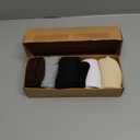 5 Pairs Slouch Socks for Woman - Retro Womens Slouch Socks - Soft Solid Ankle Sock Size 5-11