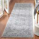 SAFAVIEH Charleston Collection Runner Rug - 2' x 10', Grey & Dark Grey, Oriental Distressed Design, Non-Shedding & Easy Care, Ideal for High Traffic Areas in Living Room, Bedroom (CHL411F) (2' x 10' (Runner))