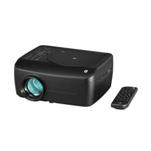 GPX - Mini Projector with Bluetooth & DVD/CD Player Black