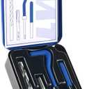 Orion Motor Tech Helicoil Thread Repair Kit, M8x1.25 Thread Repair Tool with HSS Drill Bit & 30 Thread Inserts, Metric Thread Repair Installation Kit for Rethreading Internal Threads with Carry Case