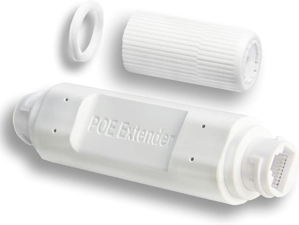 PoE Extender, 10/100Mbps, Outdoor IP66 Waterproof, 1 Channel PoE Repeater, PoE Amplifier, PoE Booster, Comply with IEEE 802.3at / 802.3af, Plug and Play