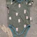 Newborn Baby Christmas Jumper, Size 0-3M Green