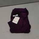 BeryLove Sequin Formal Cocktail Wedding Guest Dress Prom Sparkly Party Evening Gowns Ruffle Hi Low Midi Dresses (Small, Grape)