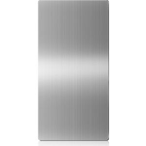 Gisafai 1 Pc 32 x 16 Inch Stainless Steel Backsplash Panel Hand Dryer Splash Guard Wall Backsplash Protector with Ultra Strength Adhesive for Bathroom, Kitchen, Stovetop