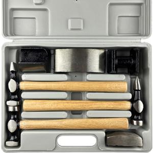 STXDY 7PCS Auto Body Repair Kits, Carbon Steel, Car Fender Repair Tools, Car Body Dent Repair Kit for Collision Repair