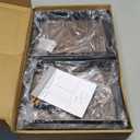 Floating Nightstand, Wood Bedside Shelf Wall Mounted Nightstand with Heavy-Duty Frame, Floating Bedside Table for Bedroom, Bathroom, Kitchen, (Vintage Brown, 1 Pack)