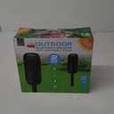 iLive ISBW240BDL ISBW240BDL Bluetooth Indoor and Outdoor Waterproof Speakers with Removable Stakes, 2 Count, Black
