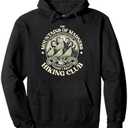 Mountains Madness Lovecraft Hiking and Cthulhu Miskatonic Pullover Hoodie, Small