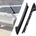Windshield A-Pillar Molding Trim Kit Right Passenger Side Compatible with 2011-2019 Ford Explorer Replaces: 926-451, BB5Z-7803136-AA, BB5Z7803136AB, BB5Z7803136BA