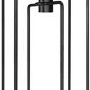 Heavy Duty Pole Stabilizer Stand Base with 6 Prongs, In-Ground for 0.751 Outdoor Bird Feeder Pole, Flag Pole, String Light Poles, Shepherds Hook, Measure Before Purchase, 304 Stainless Steel