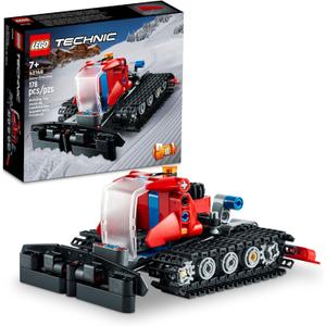LEGO Technic Snow Groomer to Snowmobile 42148, 2in1 Vehicle Model Set, Engineering Toys, Winter Construction Toy for Kids, Boys, Girls 7+ Years Old, Birthday Gift Idea