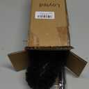 Black Toilet Brush and Holder Set, Bowl Cleaner Brush for Toilet Scrubbing